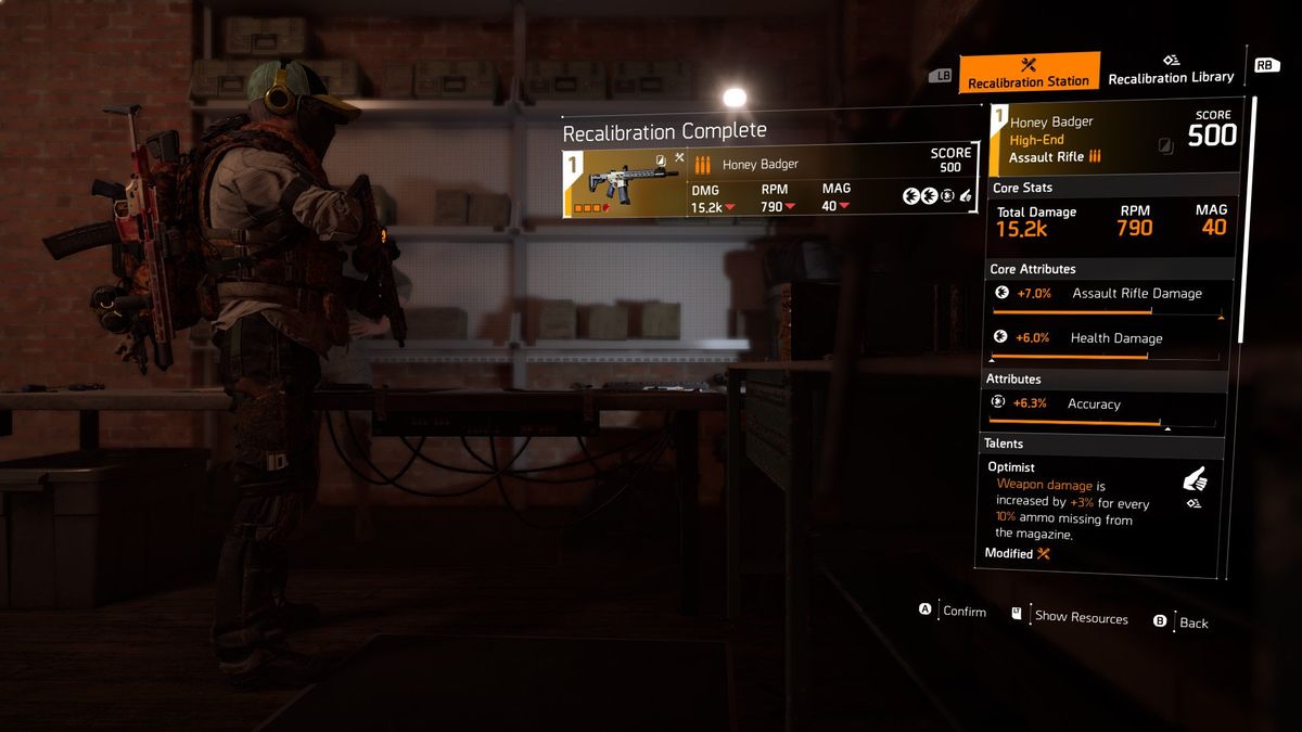 Division 2 New Recal Library