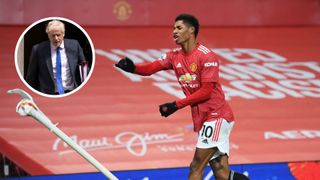 Manchester United training took priority over government figures for Marcus Rashford 