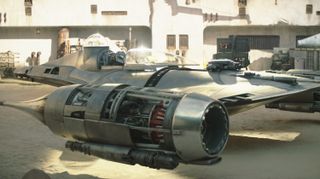 Going from a ST-70 assault ship to a Naboo N-1 starfighter. Still, it'll no doubt sell more merchandise