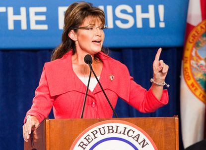 Sarah Palin republican rally