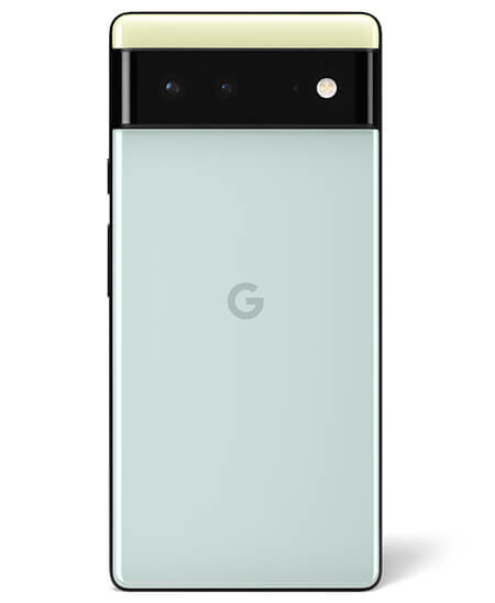 Pixel 6 in Seafoam Green