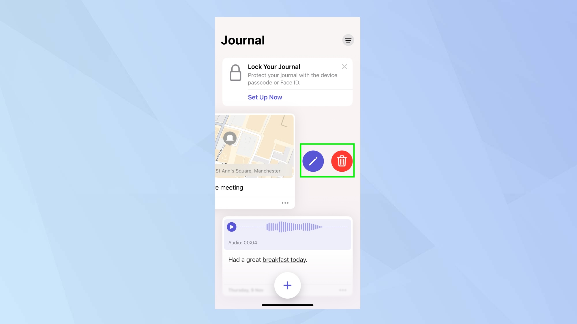 كيفية استخدام تطبيق iOS 17.2 Journal