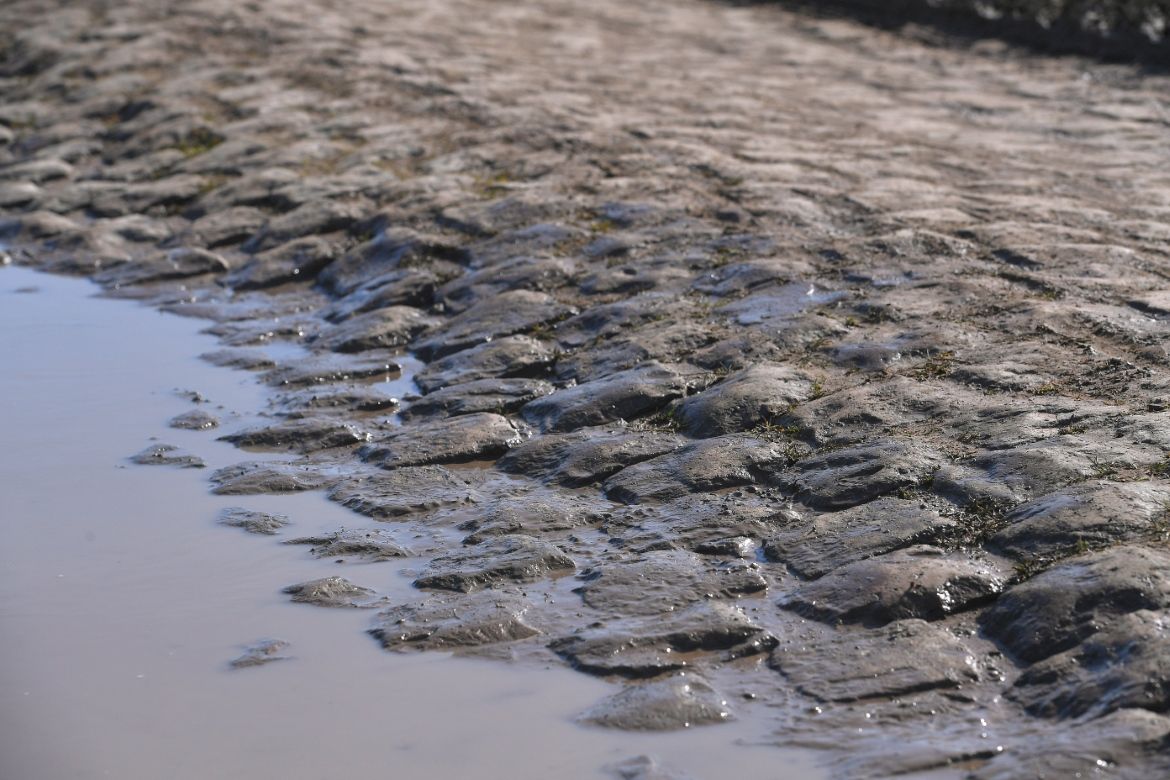By Sunday the cobbles will be mostly dry