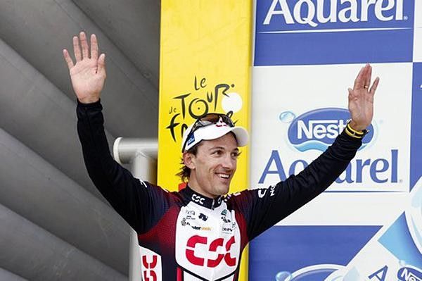 Cancellara was "very proud to have won in France with the yellow jersey."