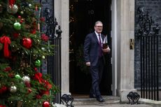 Keir Starmer leaves 10 Downing Street