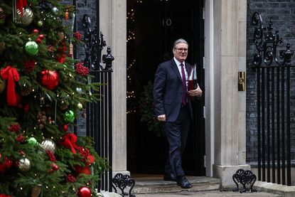 Keir Starmer leaves 10 Downing Street