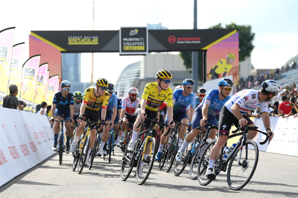 Jonas Vingegaard wins Tour de France Singapore Criterium Cyclingnews