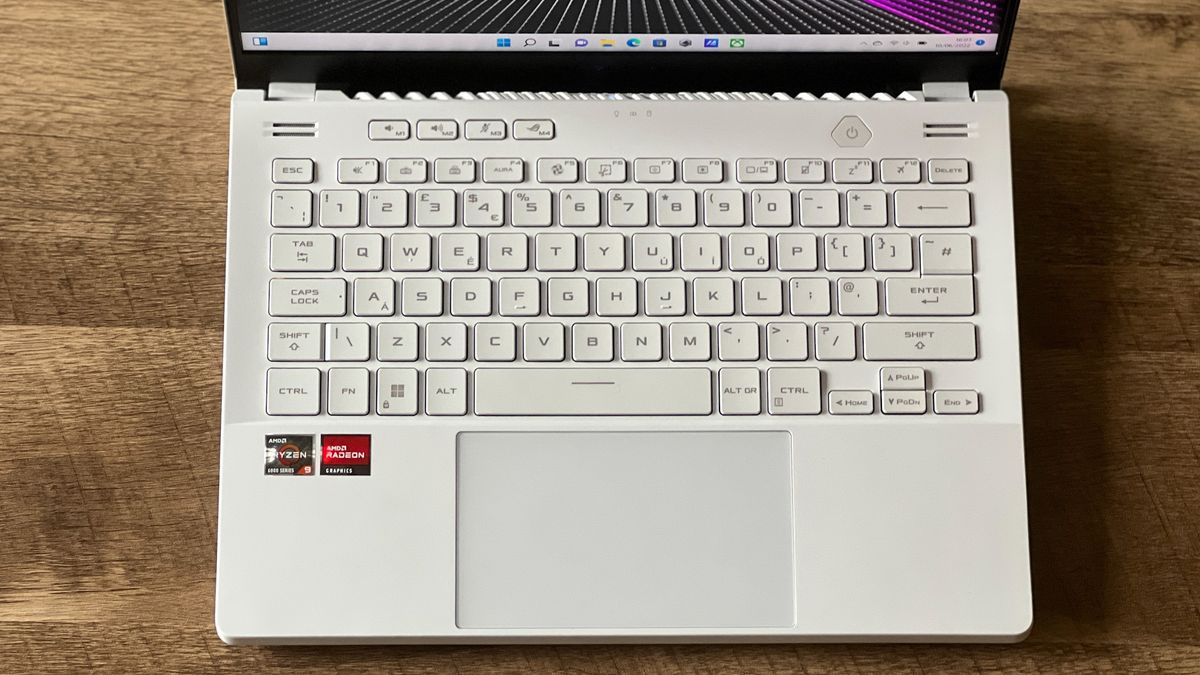 Asus ROG Zephyrus G14 keyboard