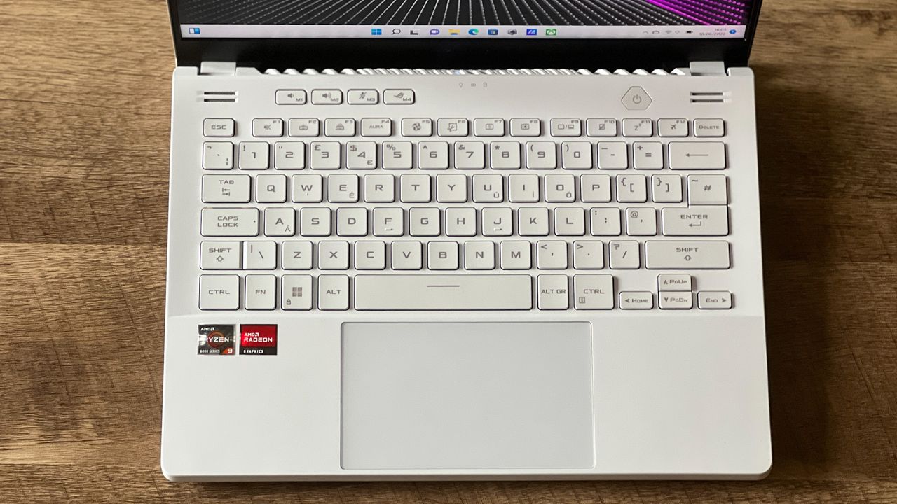 Asus ROG Zephyrus G14 keyboard