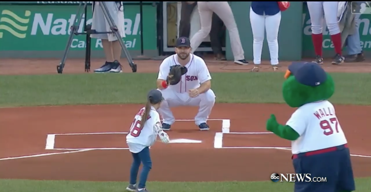 Hailey Dawson Fenway Park.