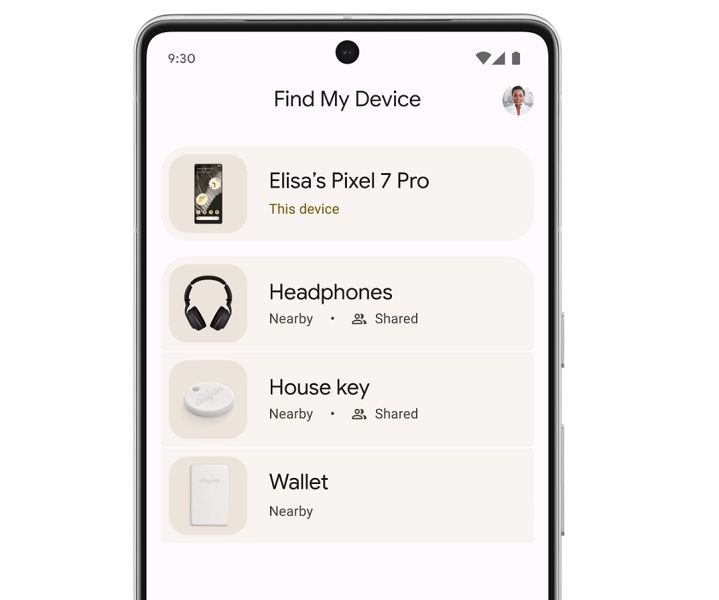 Google's new, improved experience for the "Find My Device" network.