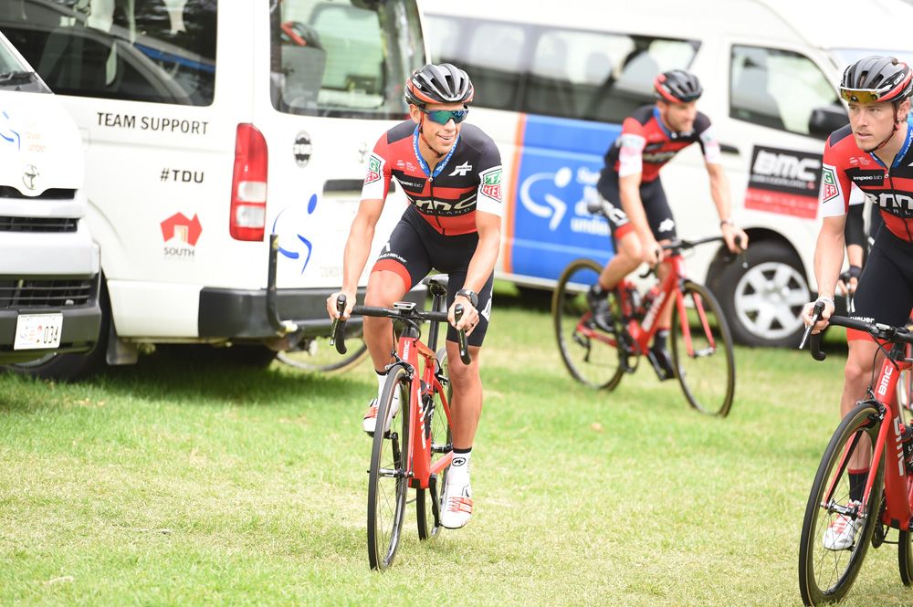Richie Porte and Rohan Dennis lead off the BMC ride