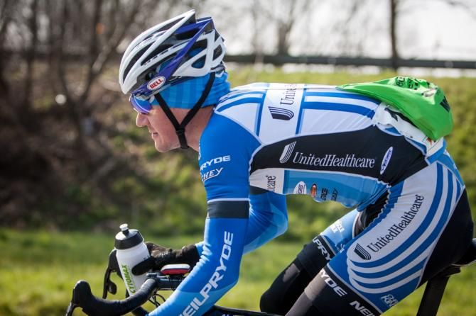 Alessandro Bazzana (UnitedHealthcare) worked his way into the break.