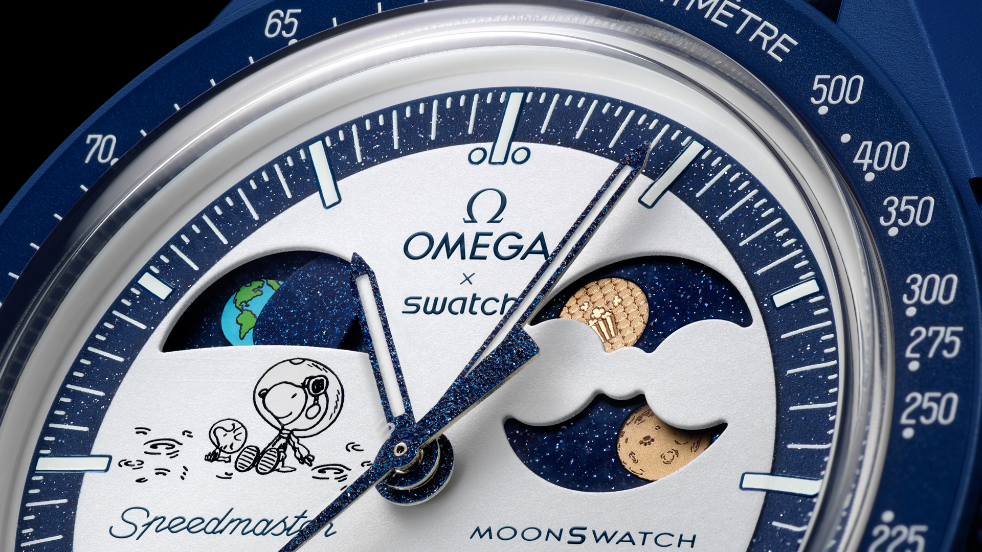 MoonSwatch Mission to Earthphase – Moonshine Gold