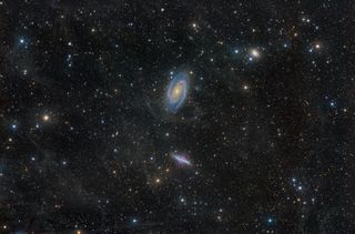 Galaxies Gleam Through Cosmic Dust