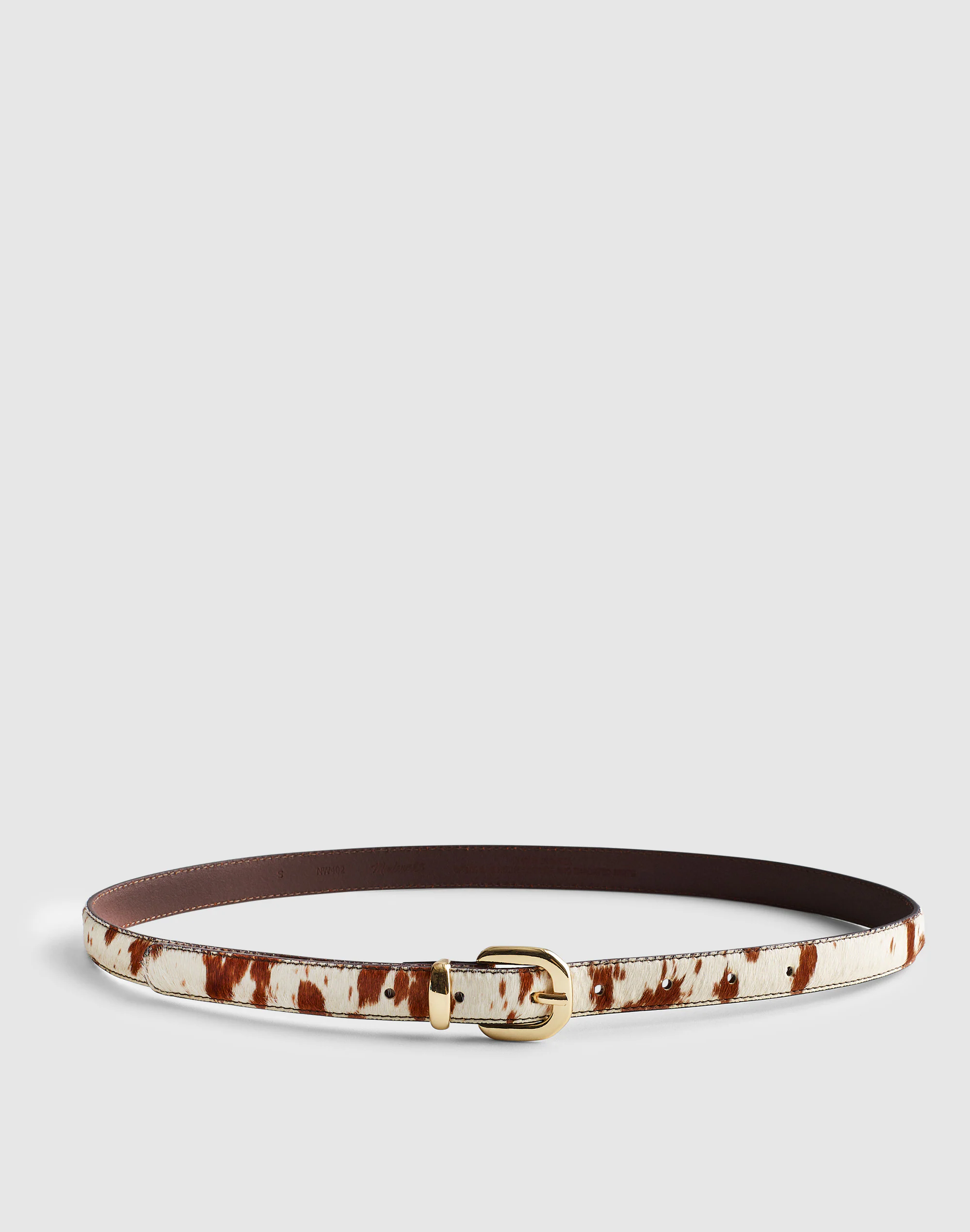 Skinny Leather Belt
