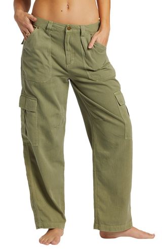 Walk Along Wide Leg Cargo Pants