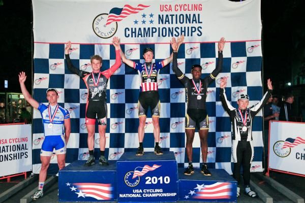 Benjamin King (Trek Livestrong U23) tops the Under 23 podium