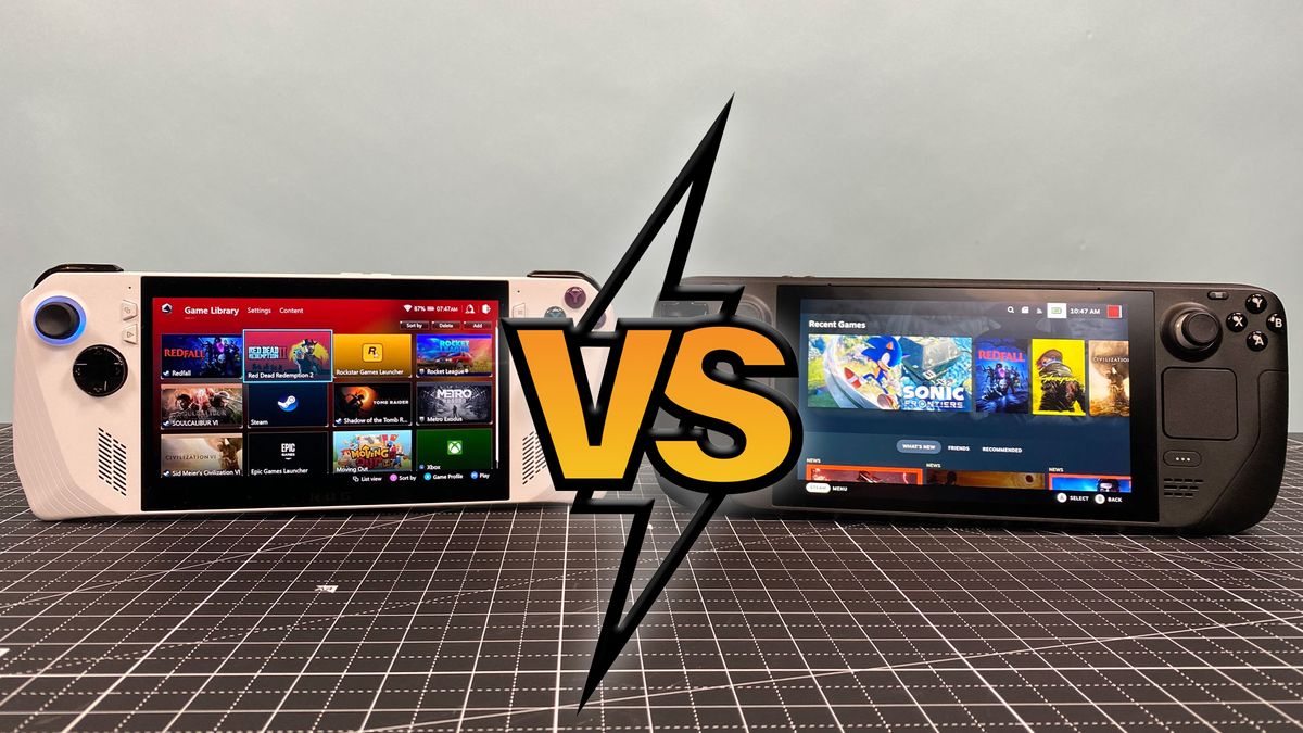 Steam Deck vs. Rog Ally: The Ultimate Handheld Showdown of 2023