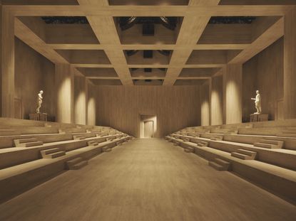 Gucci A/W 2026 Demna runway debut show set