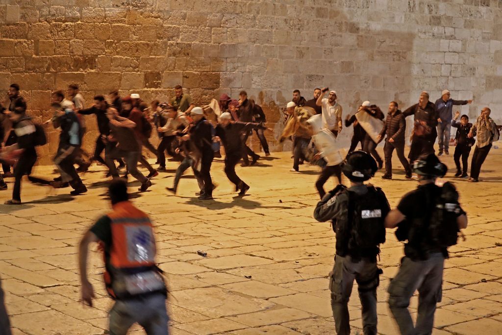 Protest in Jerusalem.