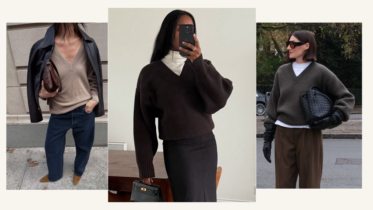 My V-Neck Jumper Earns Me the Most Compliments—9 Equally Chic H&M, Zara and Reformation Styles