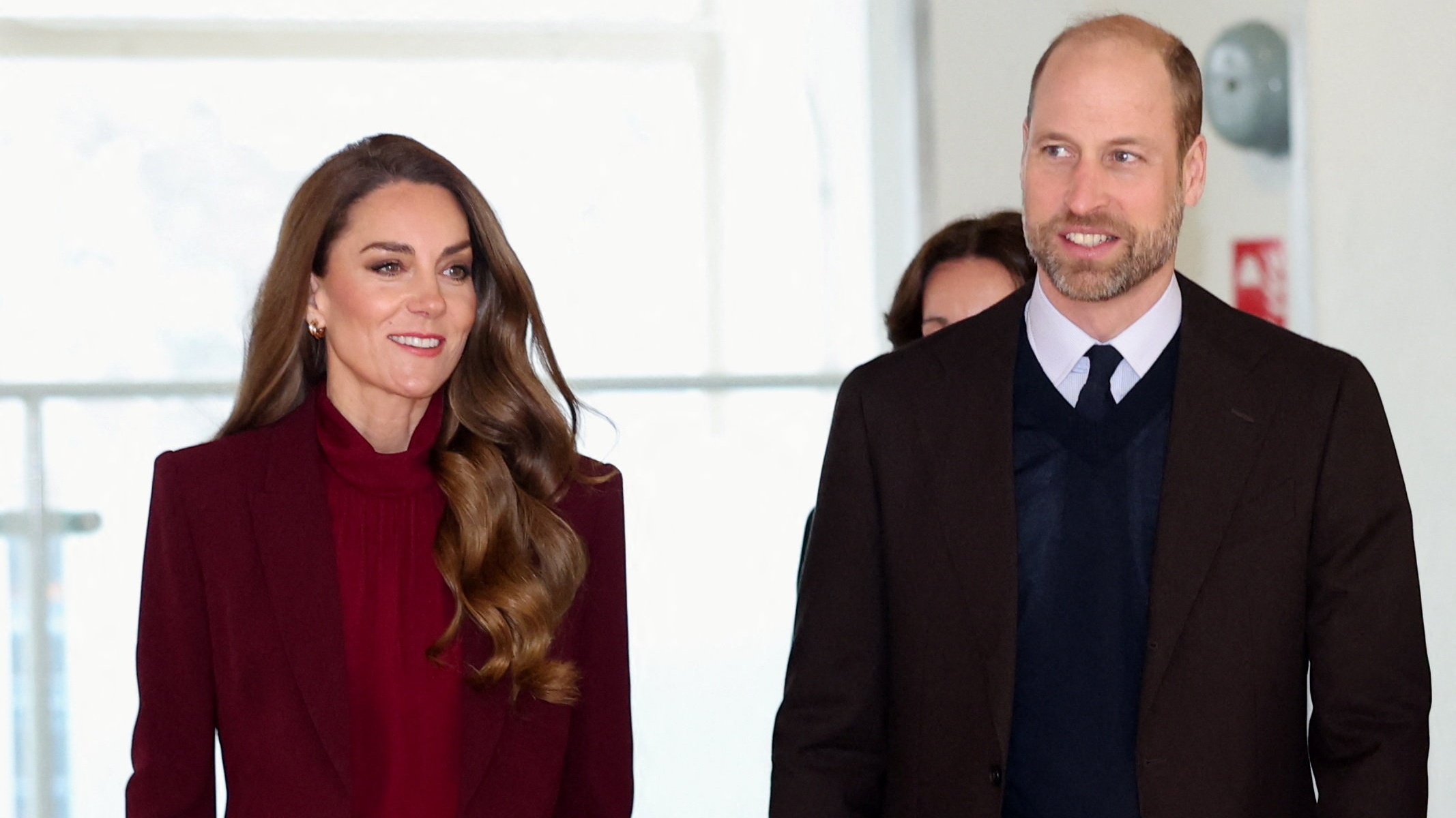 Prince William, Prince of Wales and Catherine, Princess of Wales make a visit to Charing Cross Hospital on January 8, 2026