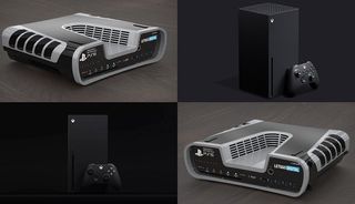 PS5 fan renders and Xbox Series X