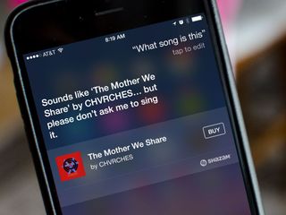 Siri using Shazam