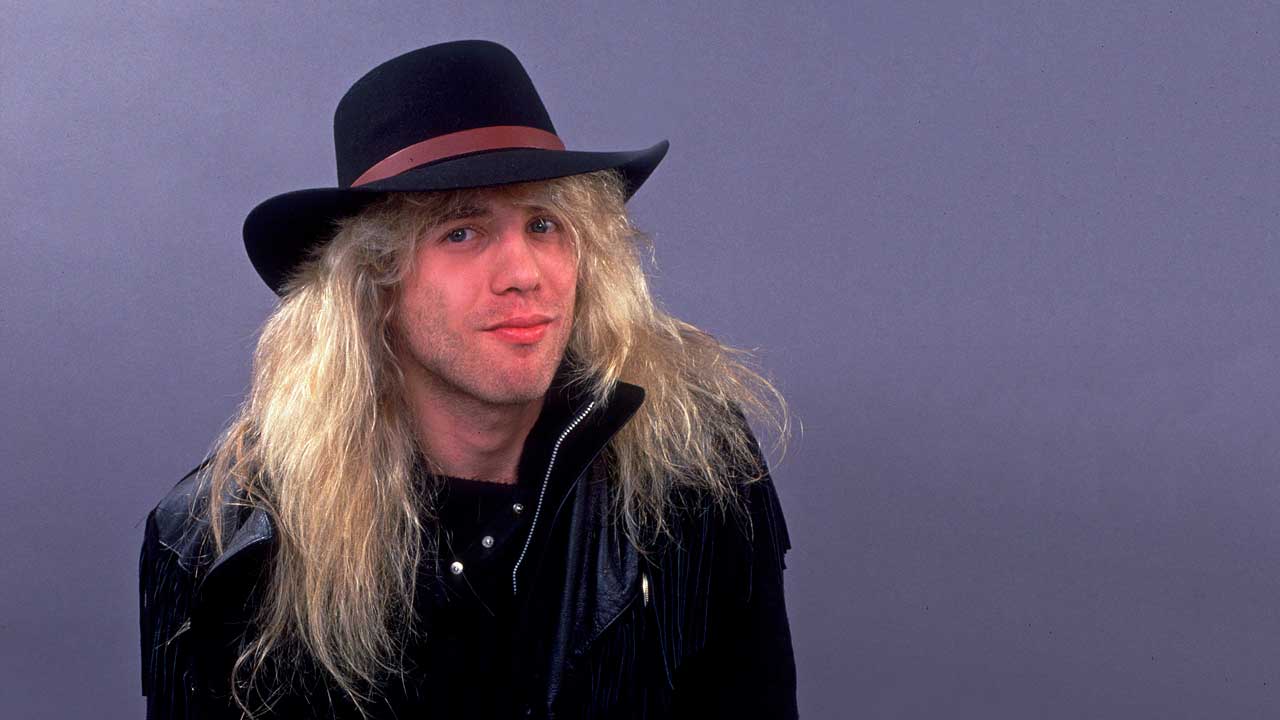 Steven Adler studio portrait, 1987