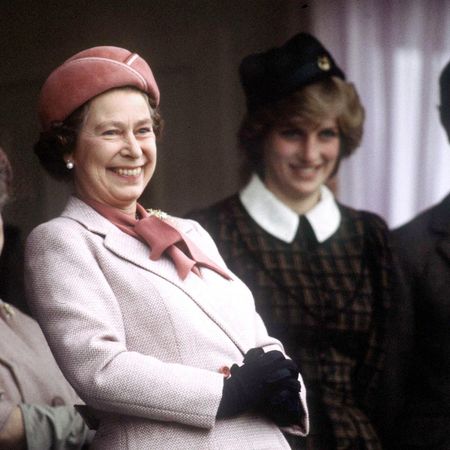 Queen Elizabeth and Princess Diana