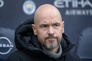 Manchester United manager Erik ten Hag.