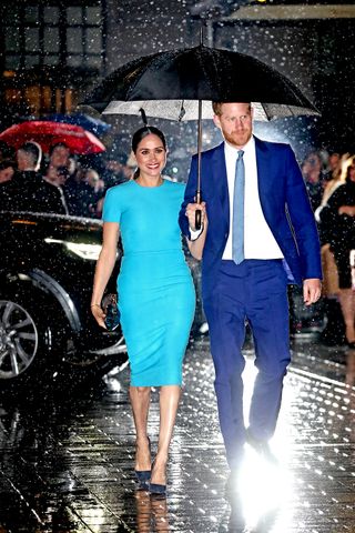 Prince Harry, Duke of Sussex and Meghan, Duchess of Sussex attend The Endeavour Fund Awards at Mansion House on March 05, 2020