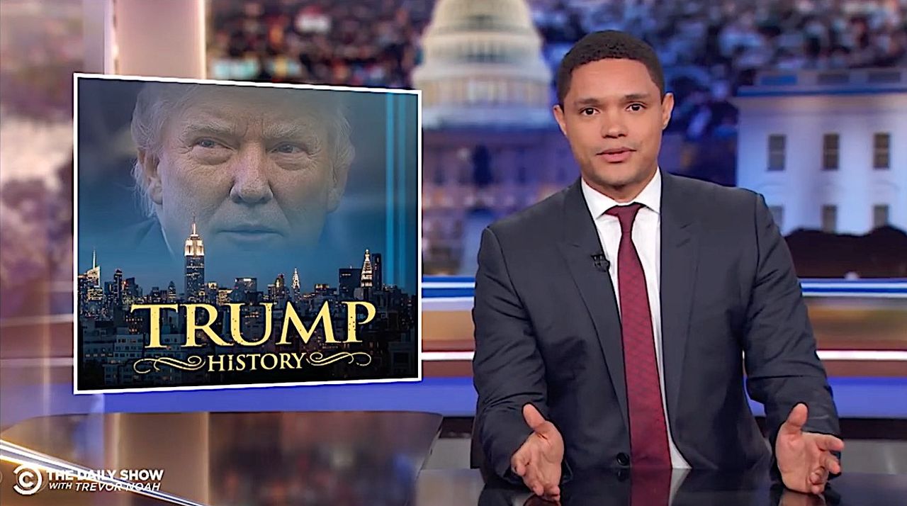 Trevor Noah recaps Trump&amp;#039;s history of talking about 9/11