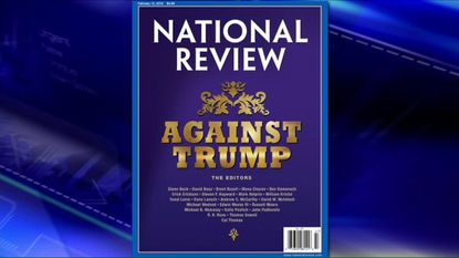 The National Review's "Against Trump" cover.