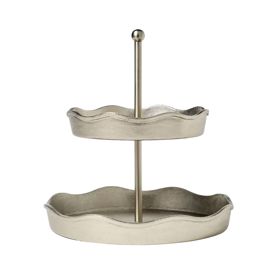 Metal Two-Tier Stand - Thresholdu0026#8482; Designed With Studio Mcgee