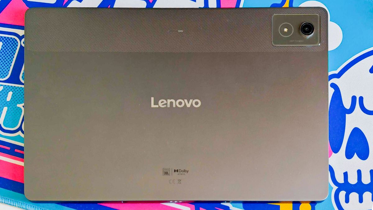 Lenovo Idea Tab Pro tablet with stylus showing front screen and back with cameras