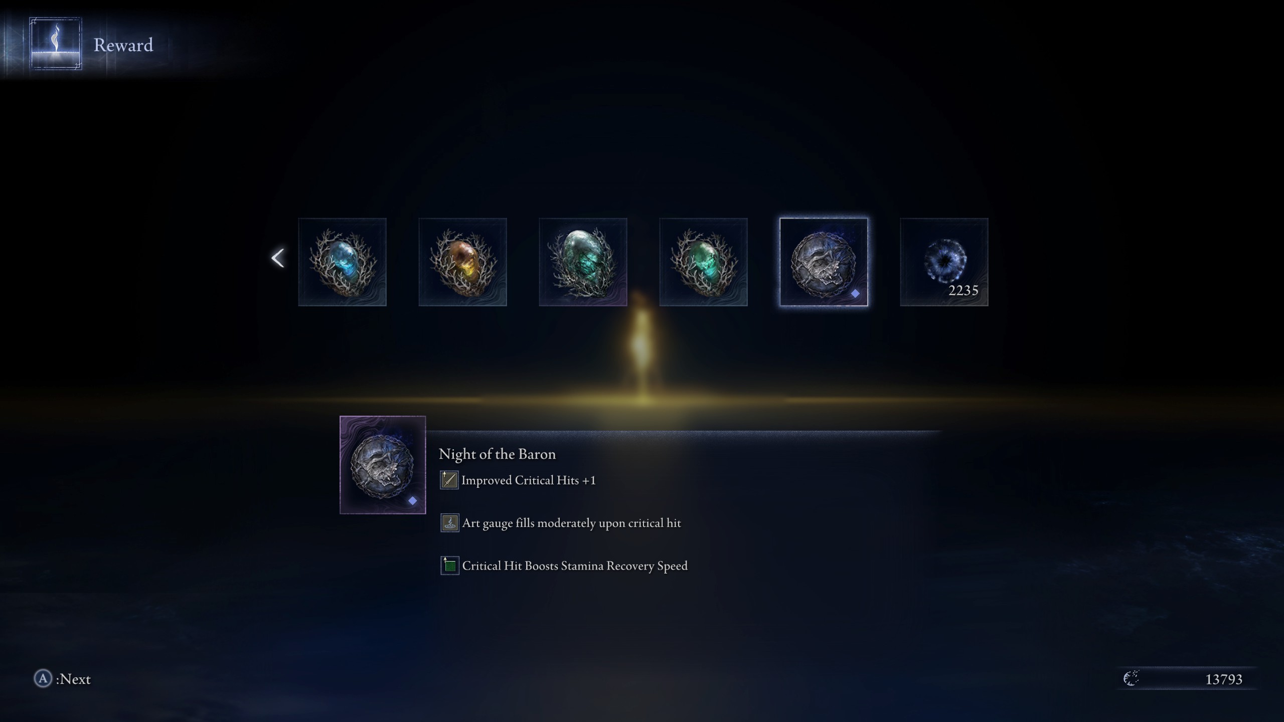 Elden Ring Nightreign relics - Unique Nightlord relic