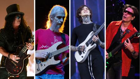 Slash, Guthrie Govan, Tim Henson, Steve Vai comp to promote Bear McCreay's 2026 album, The Singularity: Ekleipsis. 