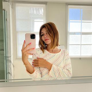 Olivia Jade with a relaxed bob