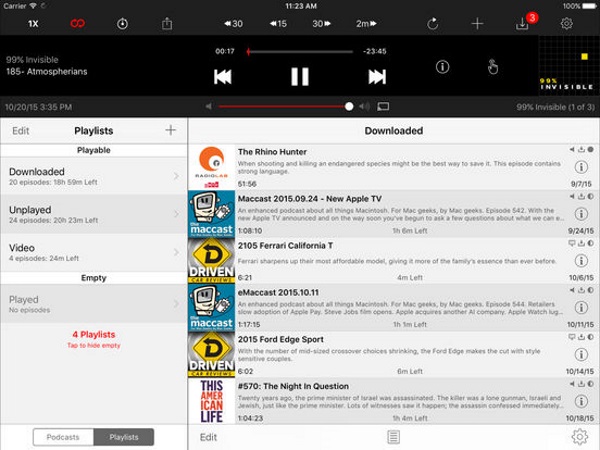 best podcast apps Downcast