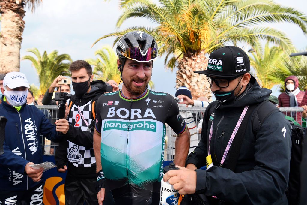 Foto POOL Fabio Ferrari/LaPresse/RCS
13 ottobre 2020 Italia
Sport Ciclismo
Giro d'Italia 2020 - edizione 103 - Tappa 10 - Da Lanciano a Tortoreto (km 177)