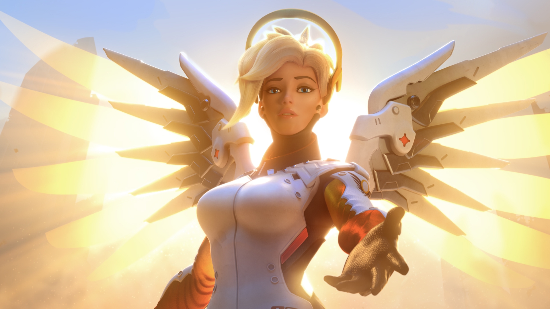 Overwatch player builds motorized glove to become the ultimate Mercy