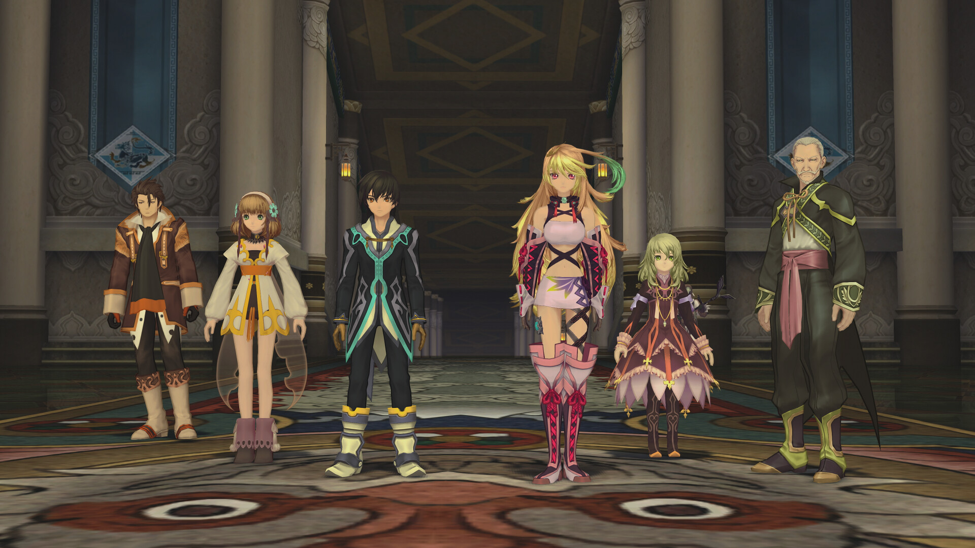 Screenshot from JRPG Tales of Xillia Remastered