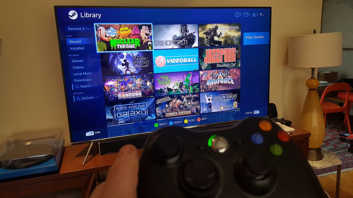 steam link google tv