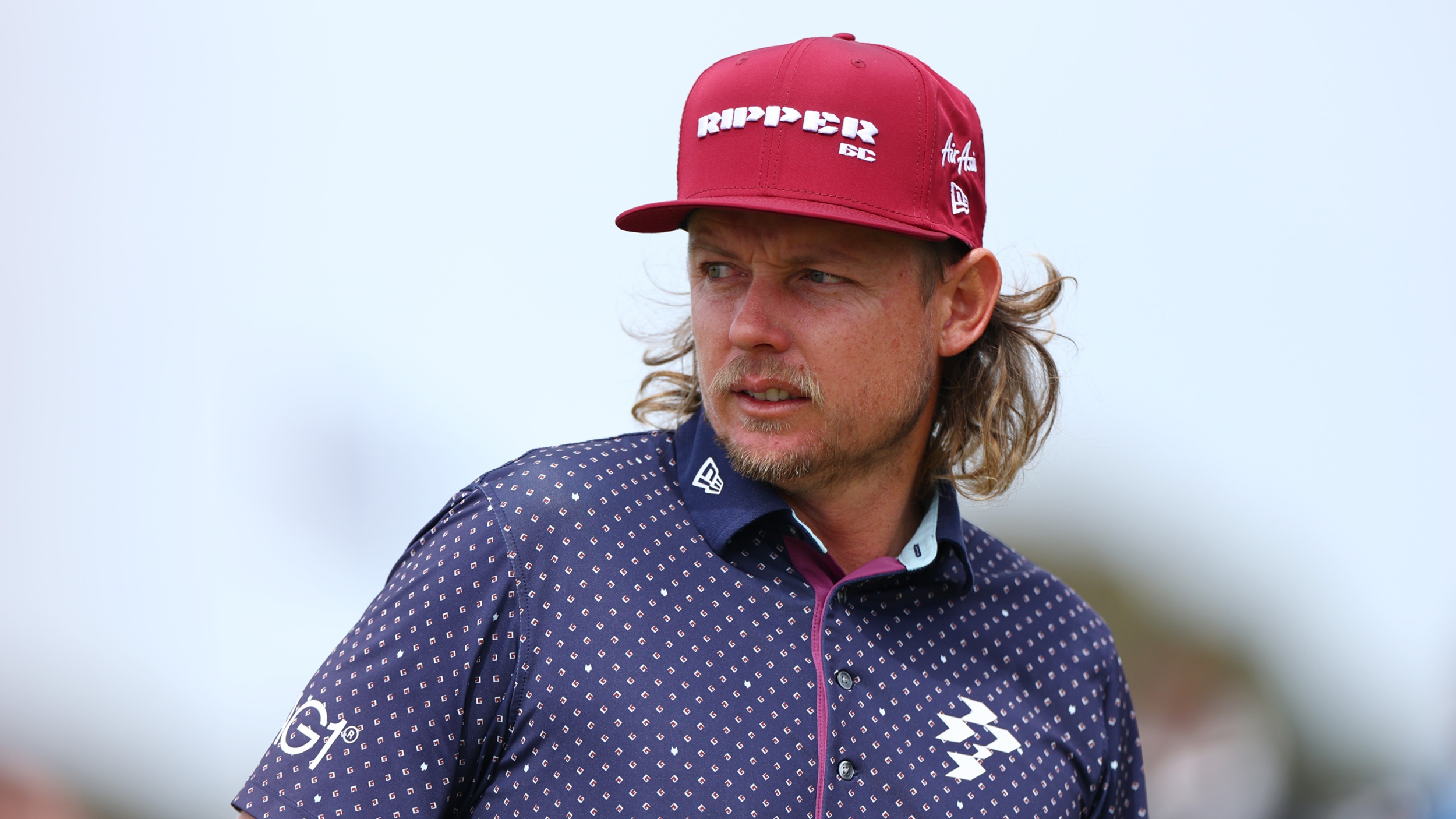 Cameron Smith looks on while playing at the 2025 Australian Open at Royal Melbourne