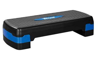 blue with black fitness step gym equipment