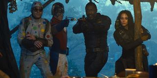 Polka-Dot Man, Peacemaker, Bloodsport and Ratcatcher 2 in The Suicide Squad