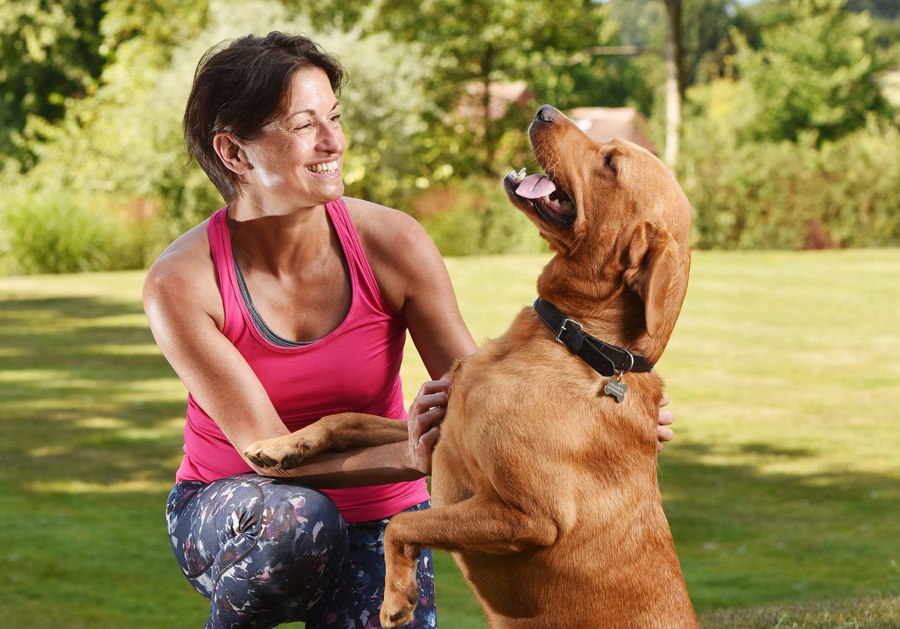 Running with your dog is good for both your health!