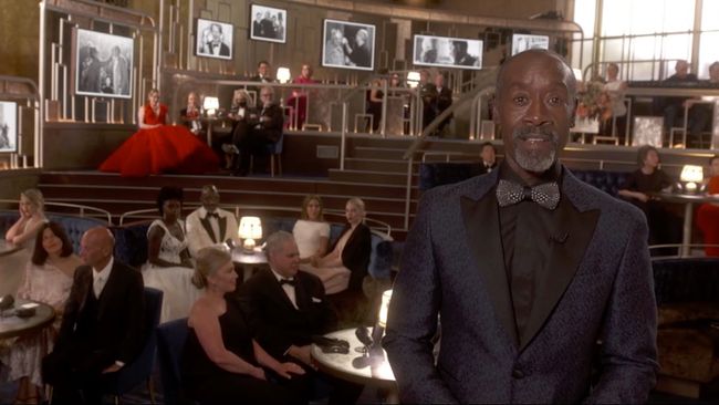 Don Cheadle during the 2021 Oscars